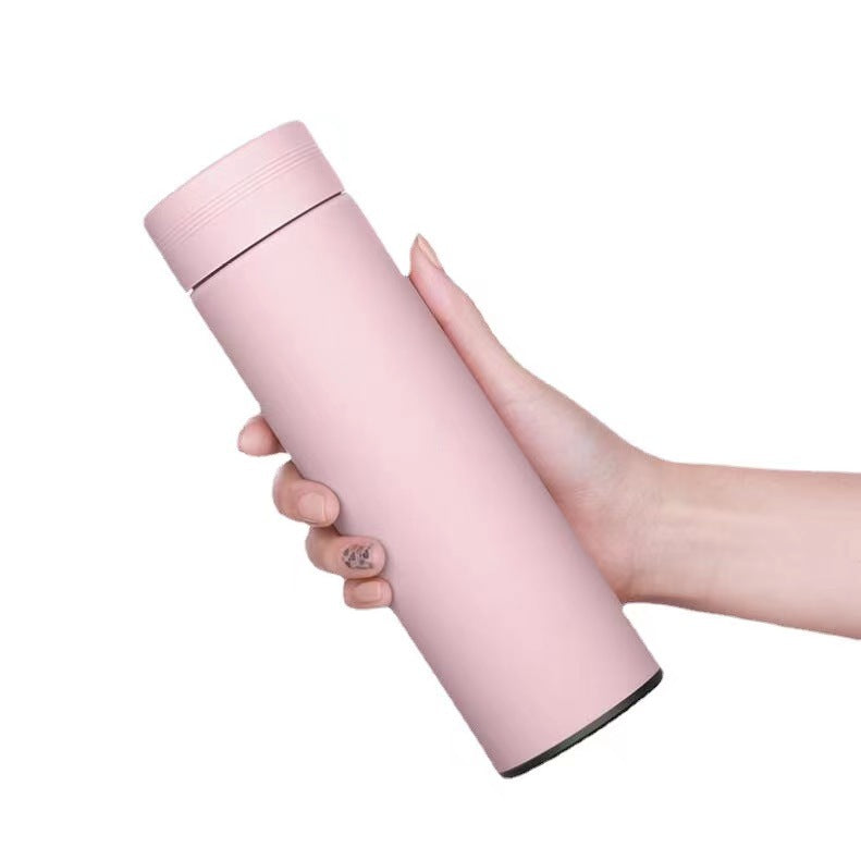 Portable Intelligent Temperature Display Stainless Steel Insulation Cup - Pinky Roads