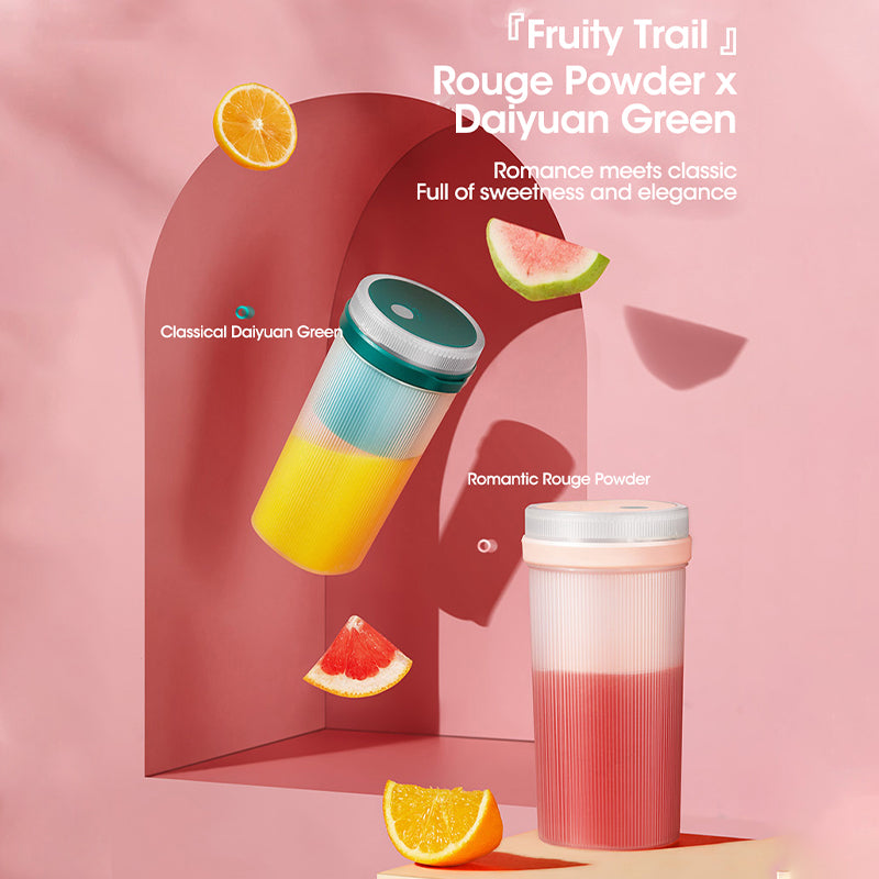 Multi-Function Portable Blender Electric Juicer Cup Sports Bottle Fruit Blender USB Rechargeable Smoothie Blender Fruits Juicer Extractor - Pinky Roads