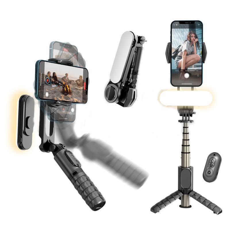Handheld Gimbal And Bluetooth Selfie Stick Tripod - Pinky Roads