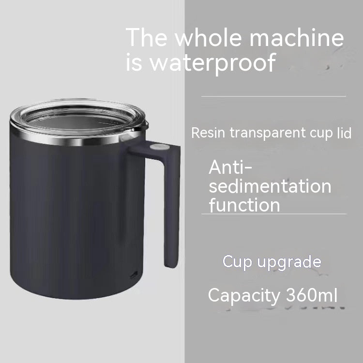 Portable Smart Magnetic Automatic Mixing Coffee Cup Rechargeable Rotating Home Office Travel Stirring Cup - Pinky Roads