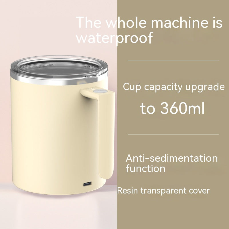 Portable Smart Magnetic Automatic Mixing Coffee Cup Rechargeable Rotating Home Office Travel Stirring Cup - Pinky Roads