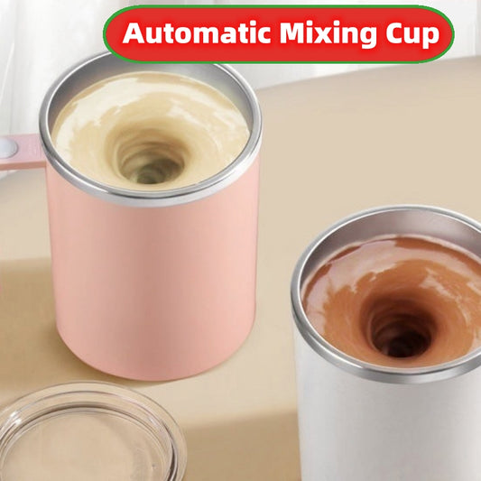 Portable Smart Magnetic Automatic Mixing Coffee Cup Rechargeable Rotating Home Office Travel Stirring Cup - Pinky Roads